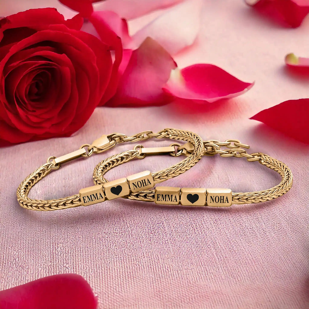 Custom Engraved Men's Bracelet