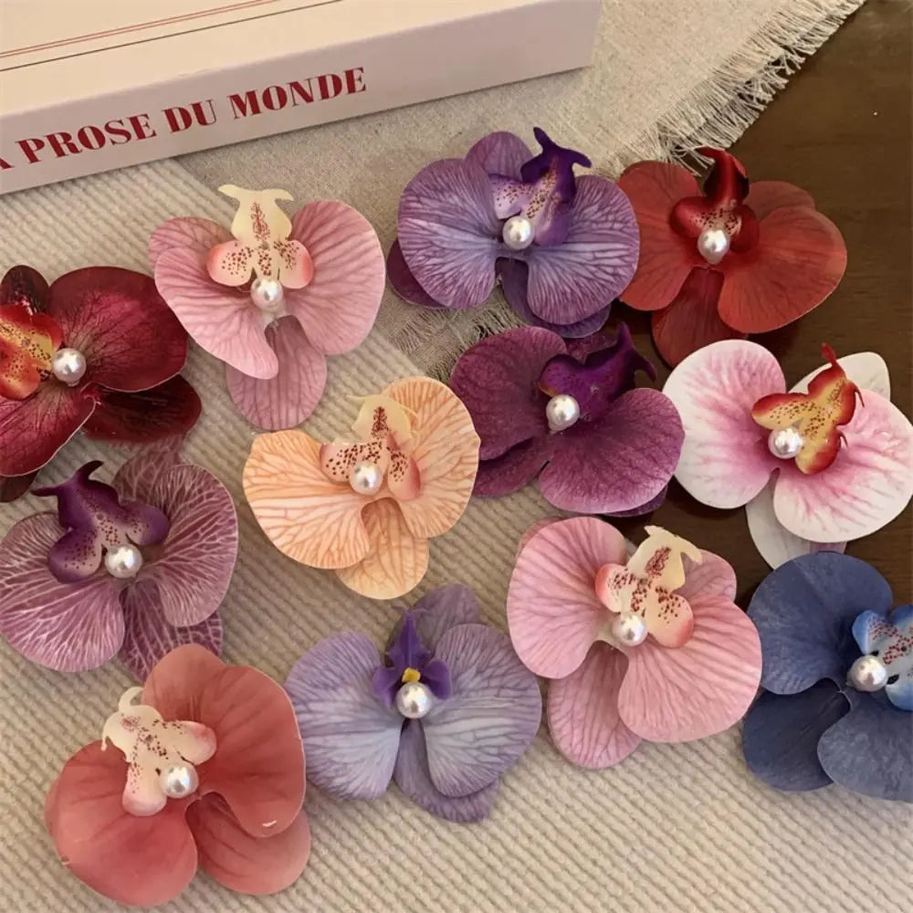 Pearl Flower Hair Clip