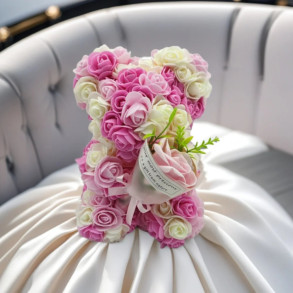 Rose Bear with Corsage