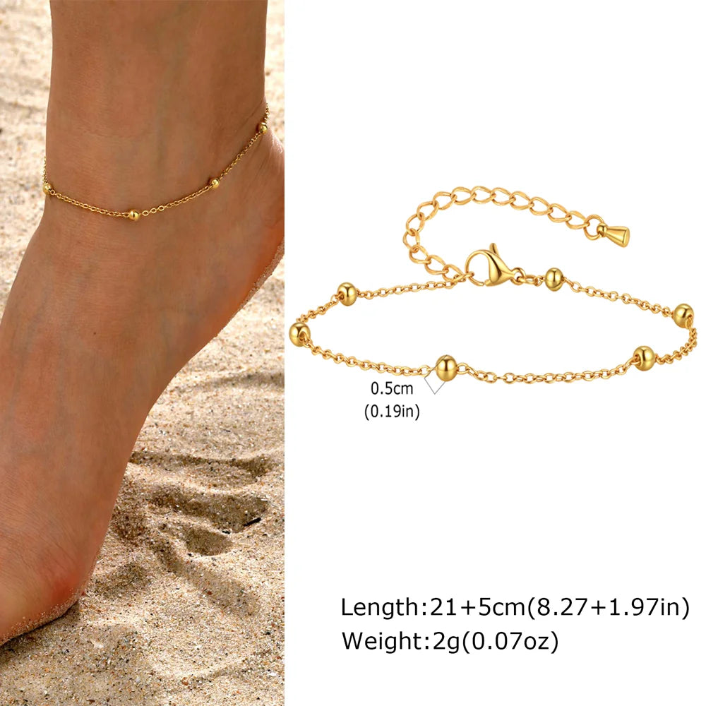 Heart Anklet Bracelet