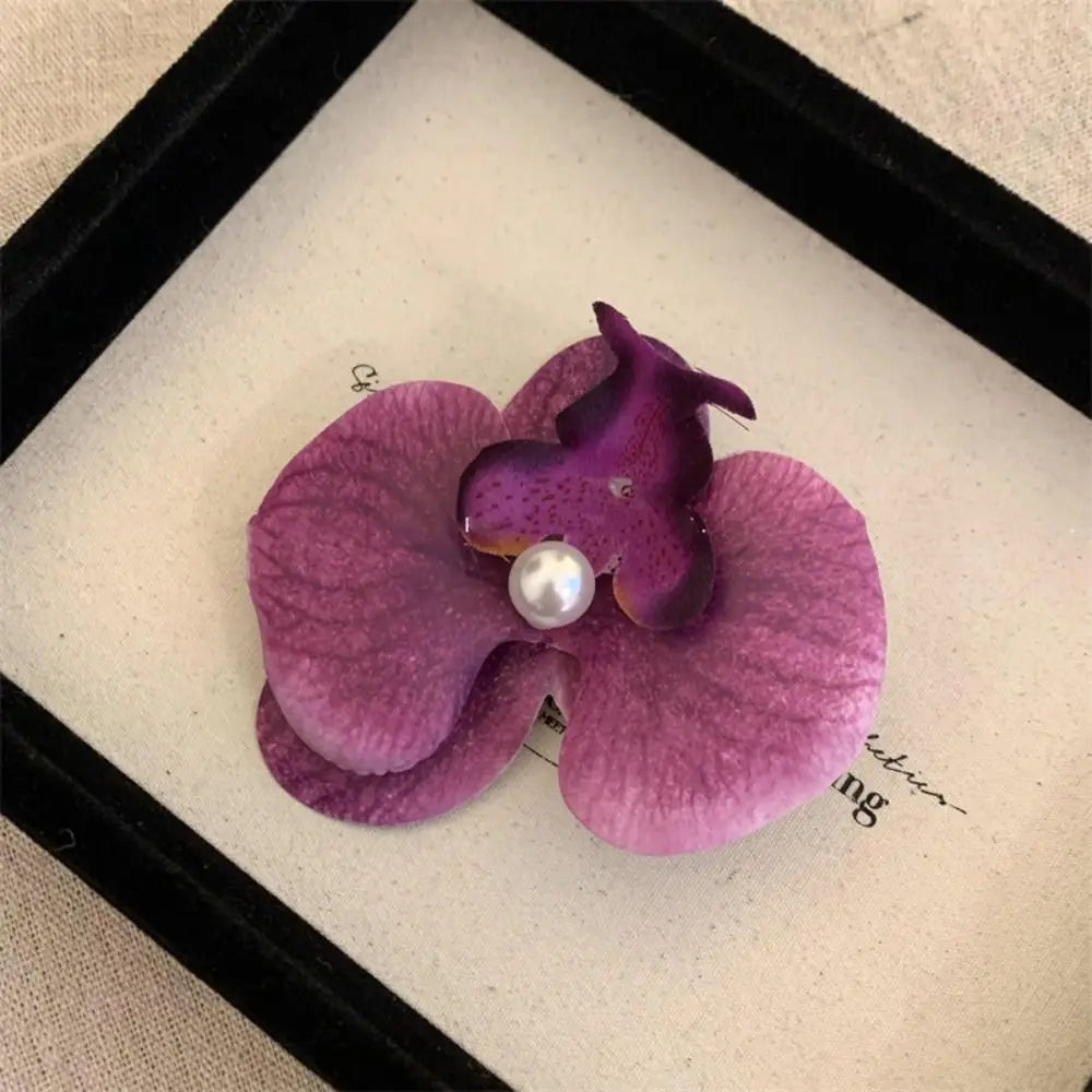 Pearl Flower Hair Clip