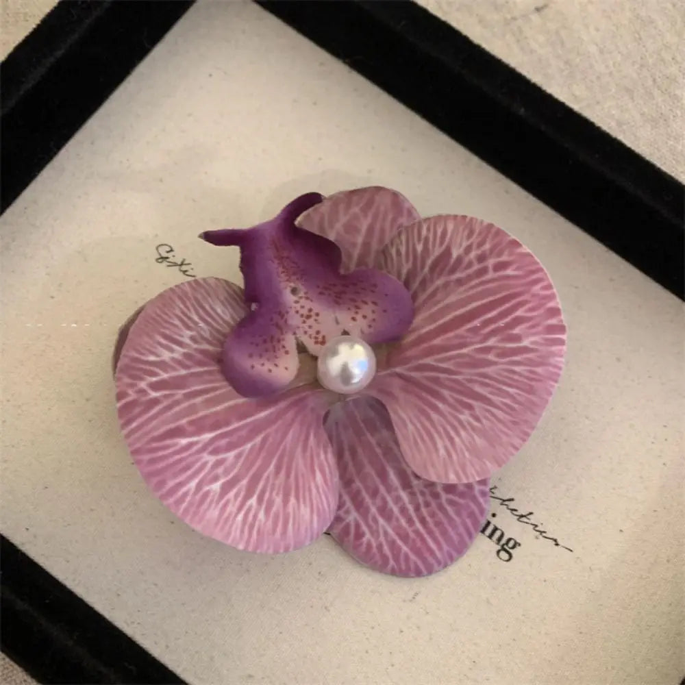 Pearl Flower Hair Clip