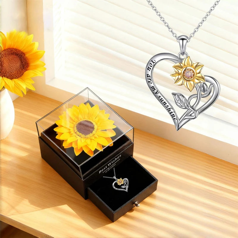 Sunflower Jewelry Set