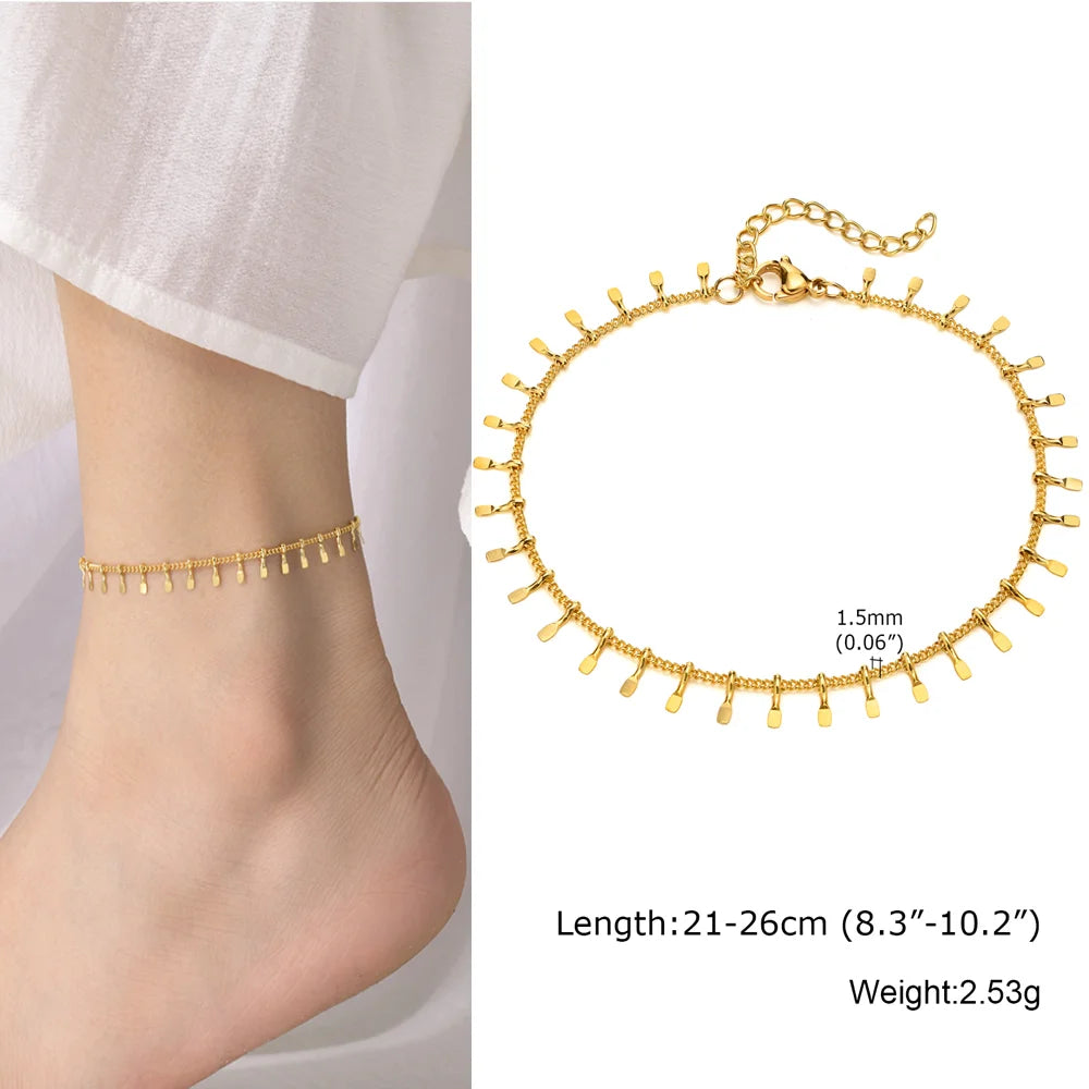 Heart Anklet Bracelet