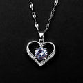 Heart Lips Pendant Necklace