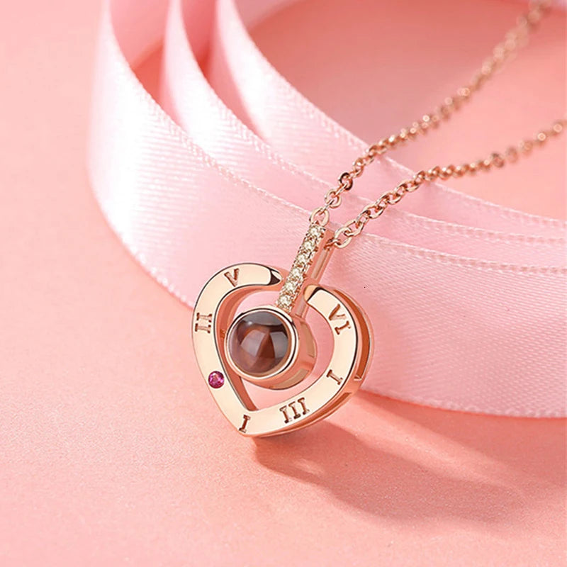 100 Languages I Love You Necklace