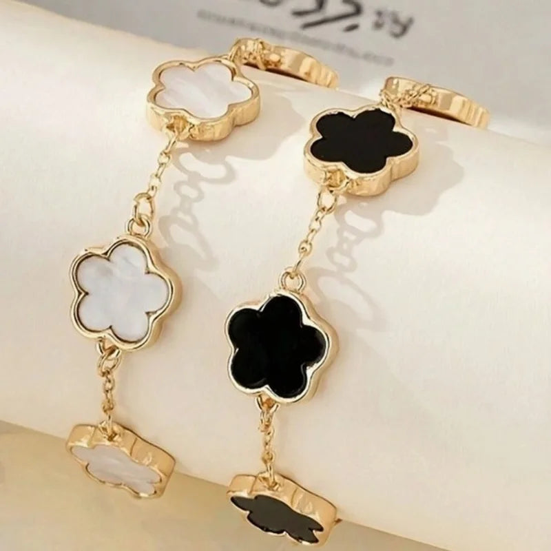 Five Leaf Clover Bracelet