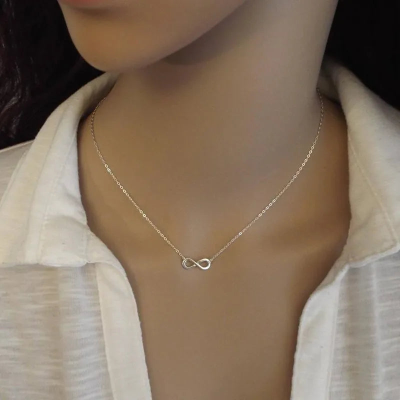Infinity Pendant Choker
