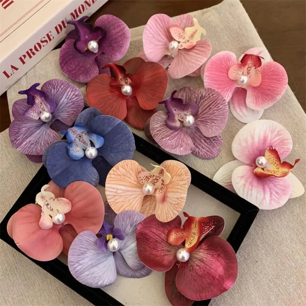 Pearl Flower Hair Clip