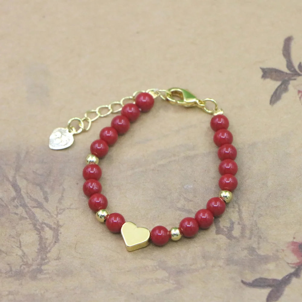 Natural Stone Bead Bracelet