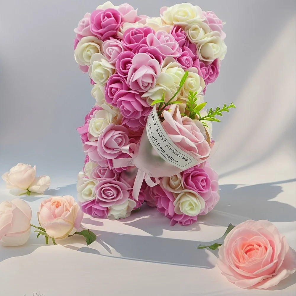 Rose Bear with Corsage