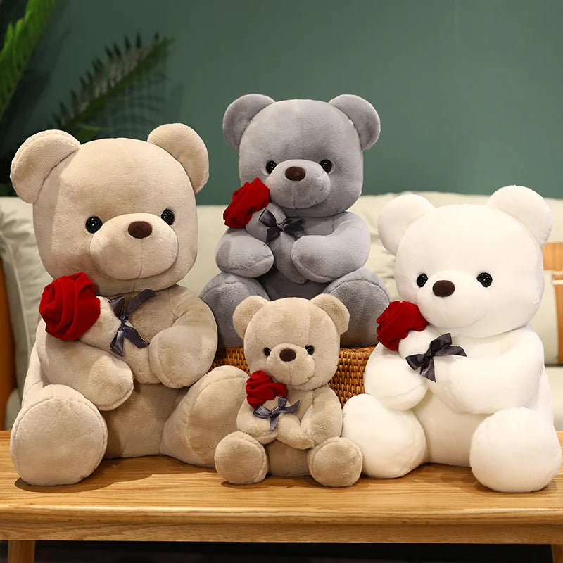 Teddy Bear with Roses