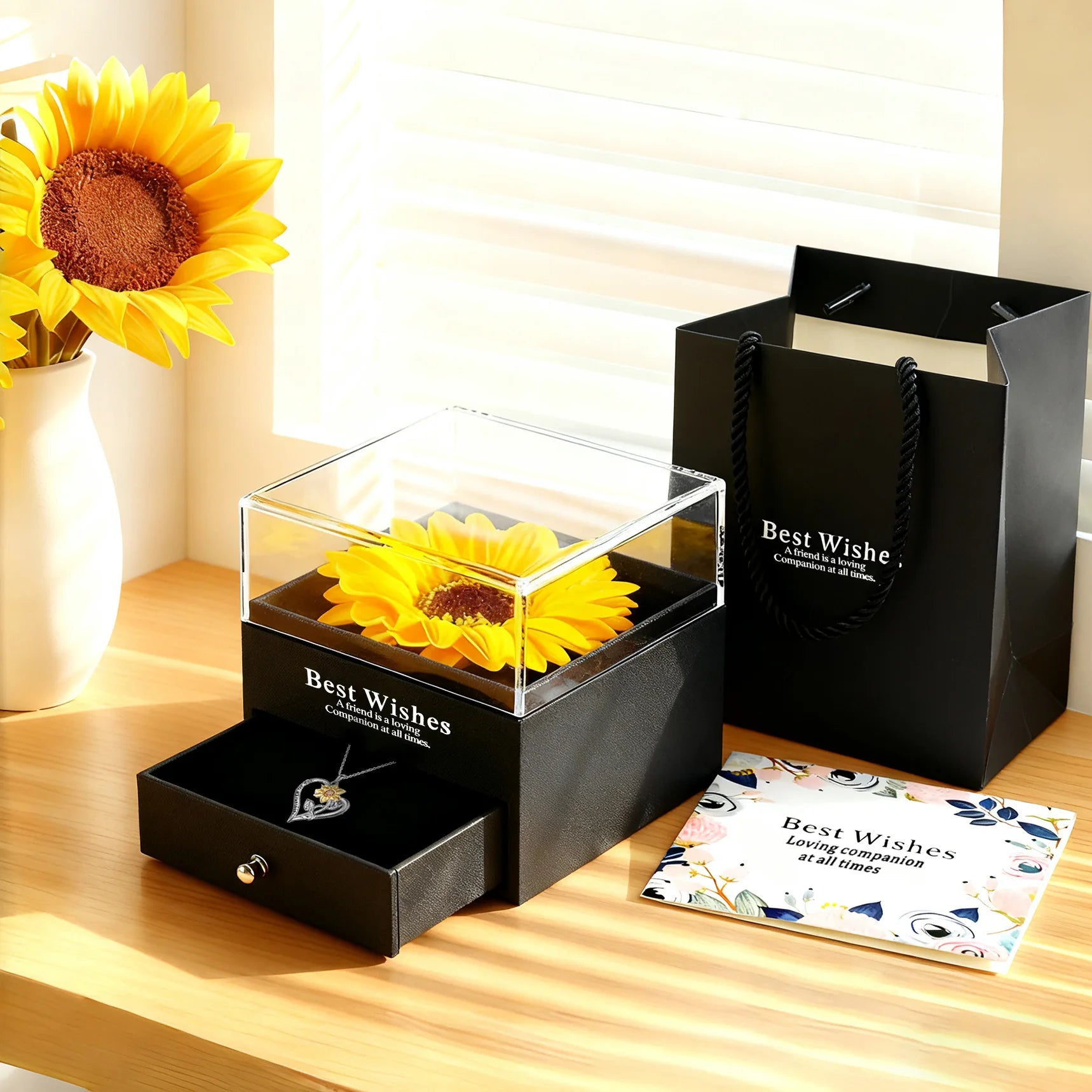 Sunflower Jewelry Set