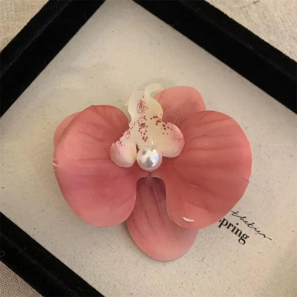 Pearl Flower Hair Clip