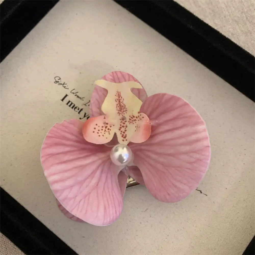 Pearl Flower Hair Clip