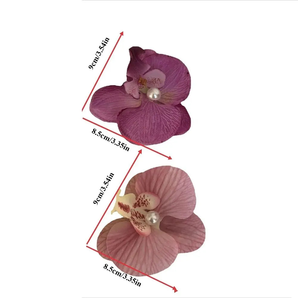 Pearl Flower Hair Clip