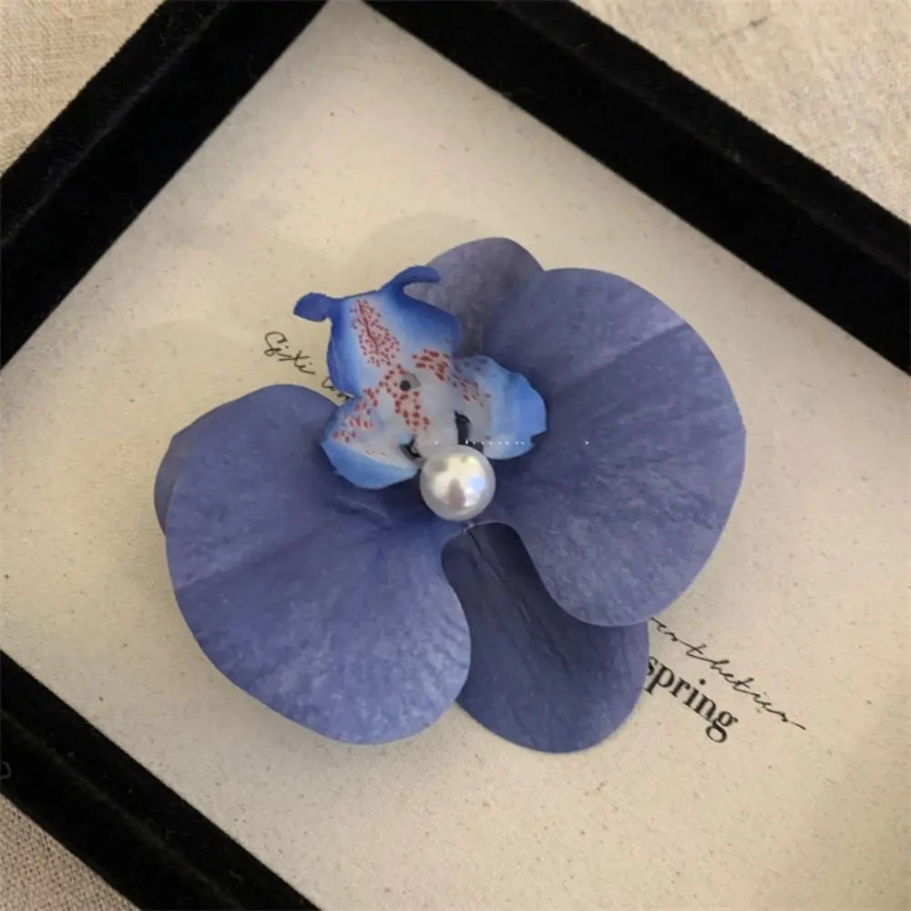 Pearl Flower Hair Clip