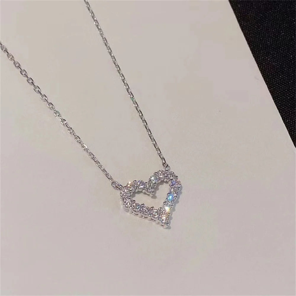 Crystal Love Pendant Necklace