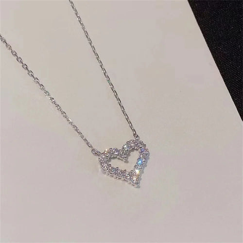 Crystal Love Pendant Necklace
