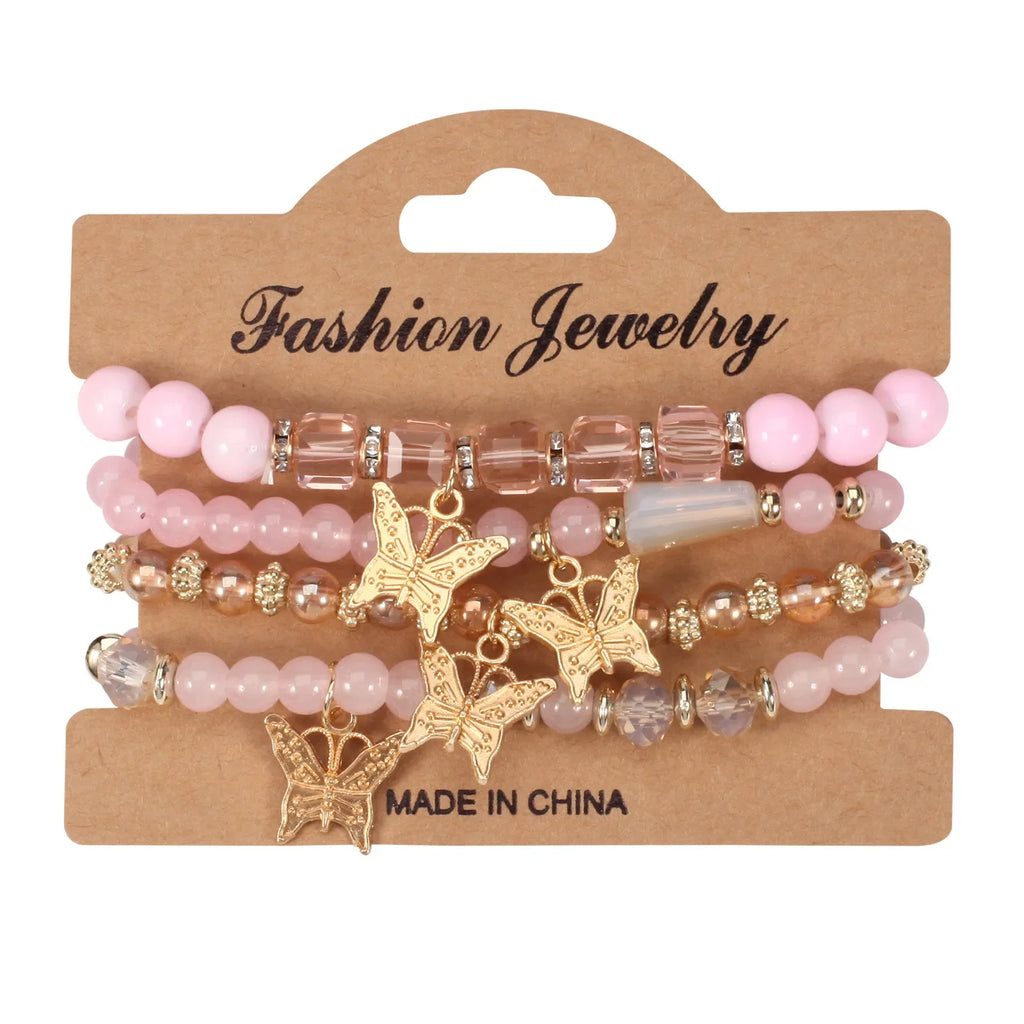 Butterfly Charm Bracelet Set