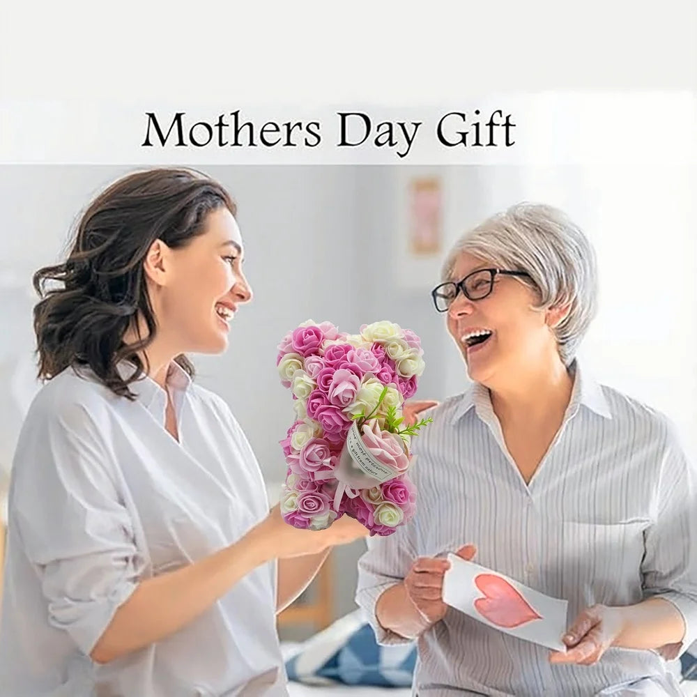 Rose Bear with Corsage