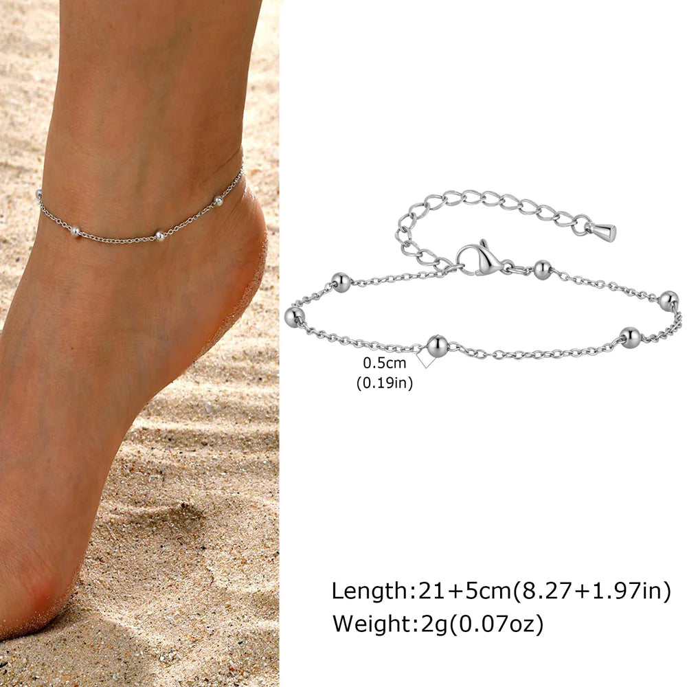 Heart Anklet Bracelet