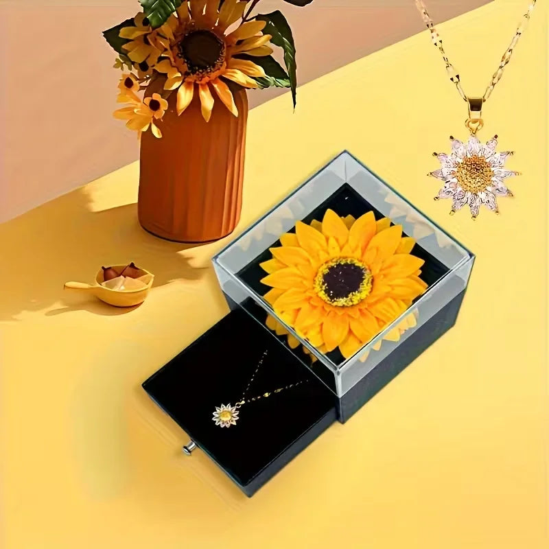 Sunflower Jewelry Set