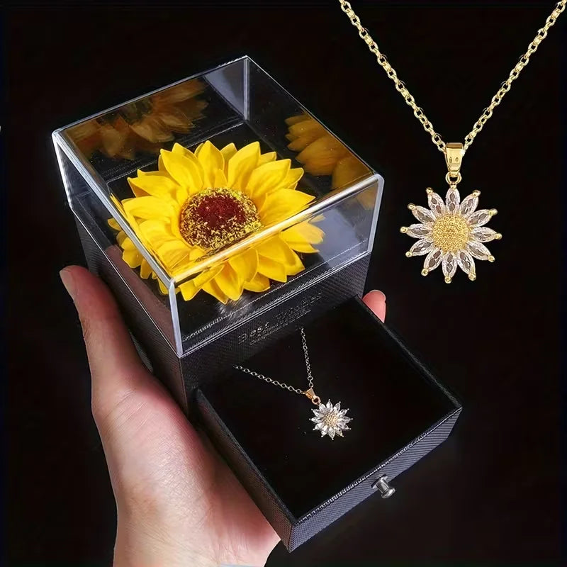 Sunflower Jewelry Set