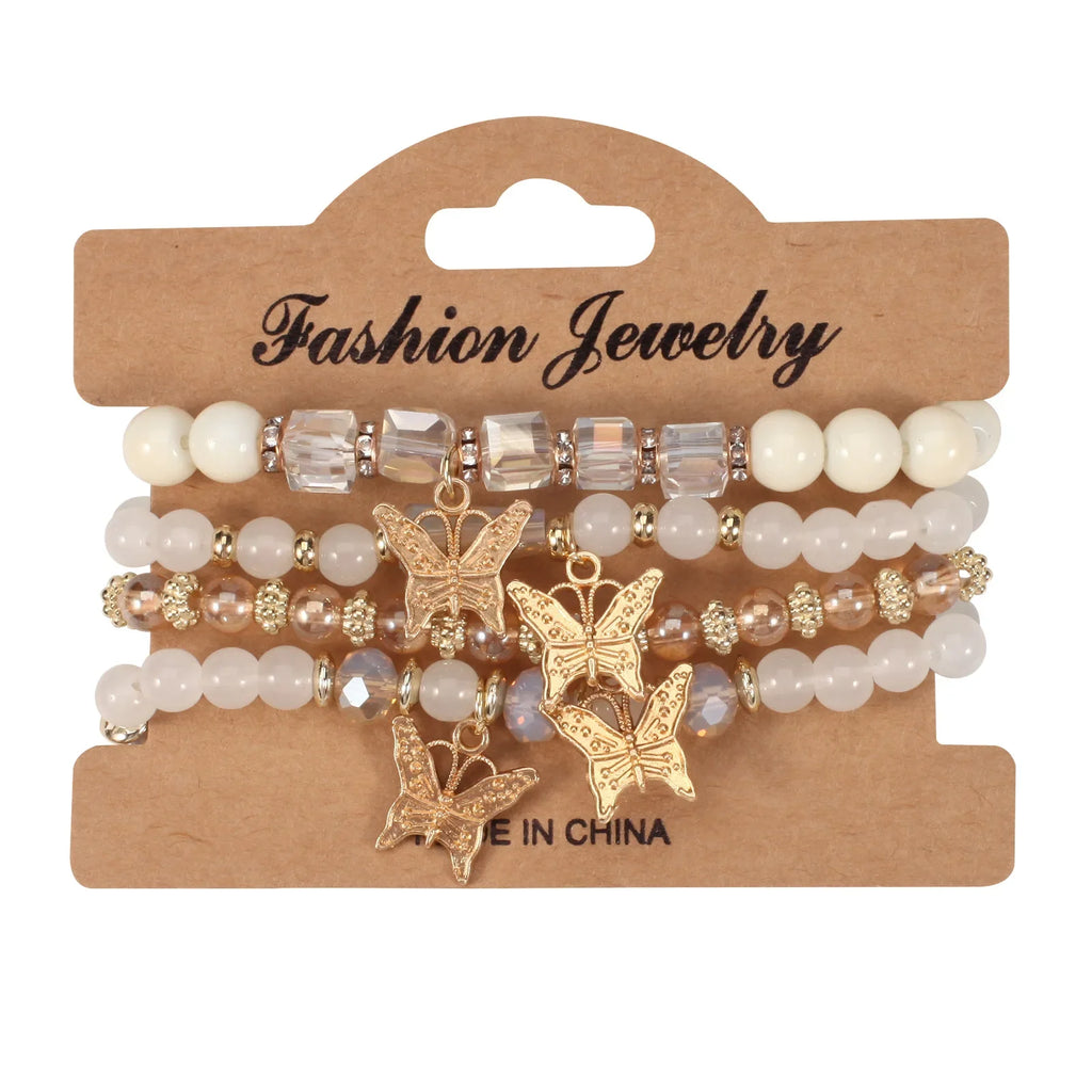 Butterfly Charm Bracelet Set