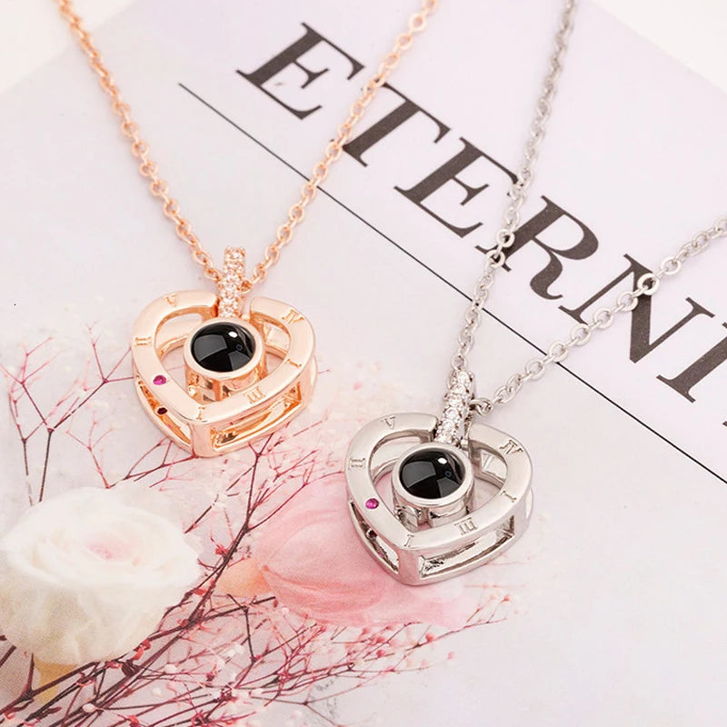 100 Languages I Love You Necklace