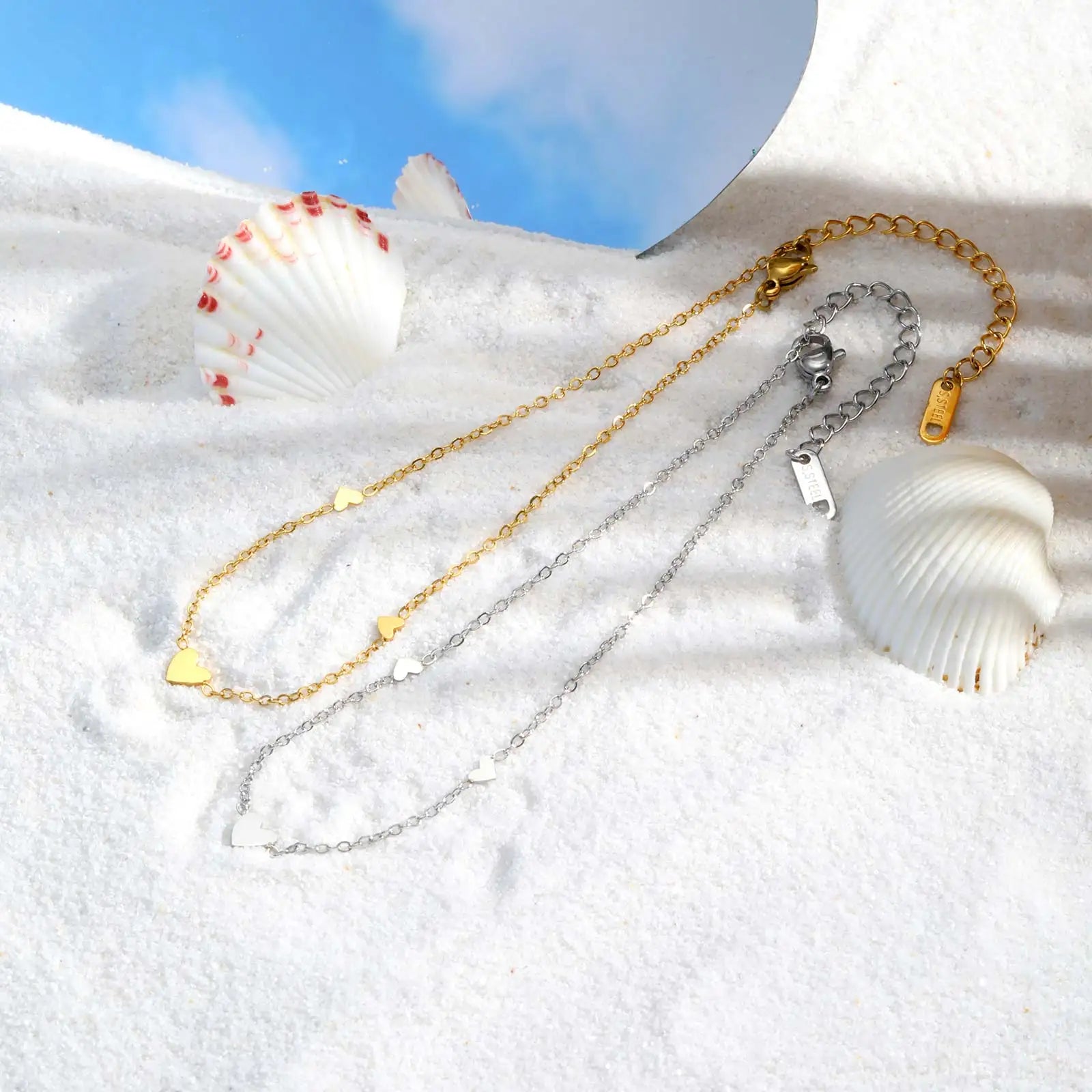 Heart Anklet Bracelet