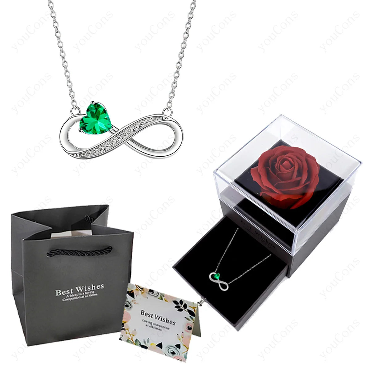 Pink Heart Pendant Necklace