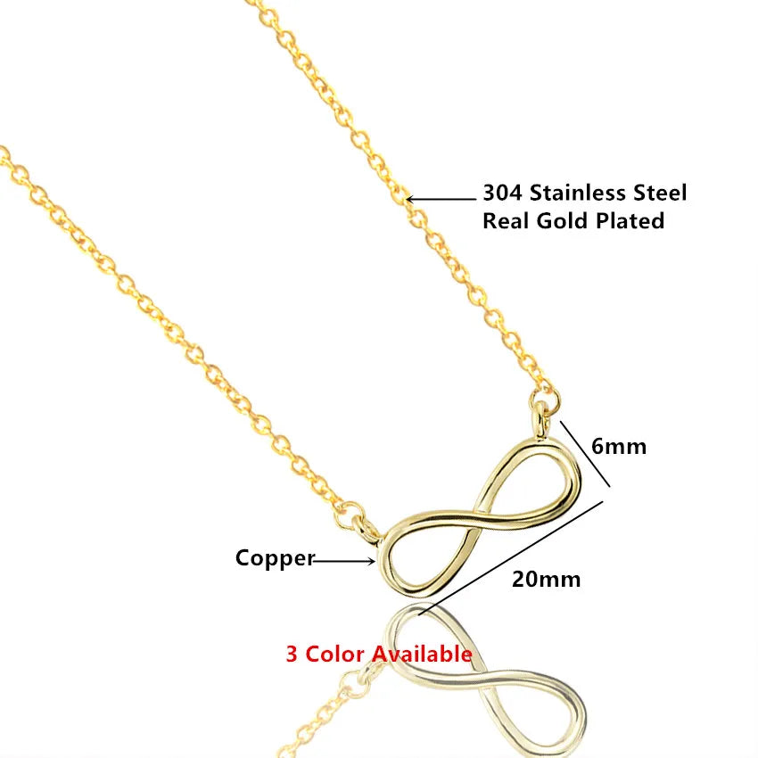 Infinity Pendant Choker