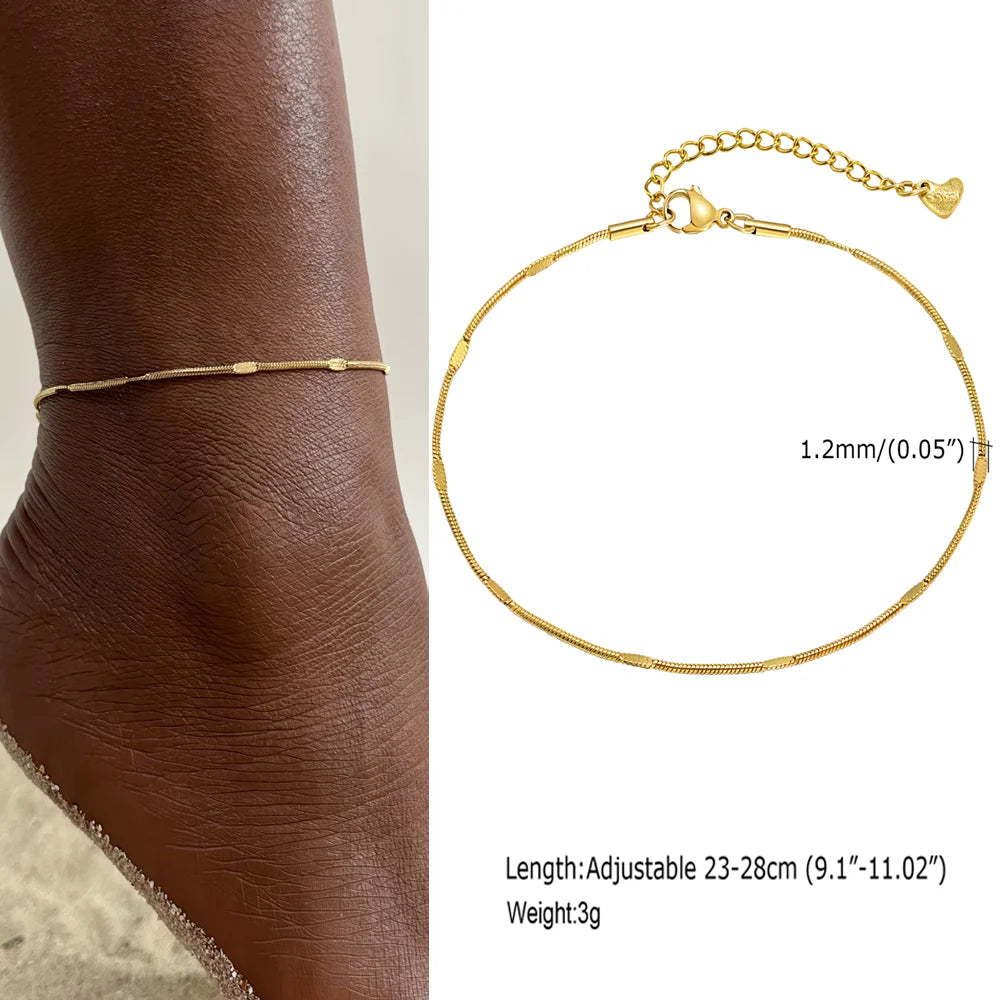 Heart Anklet Bracelet