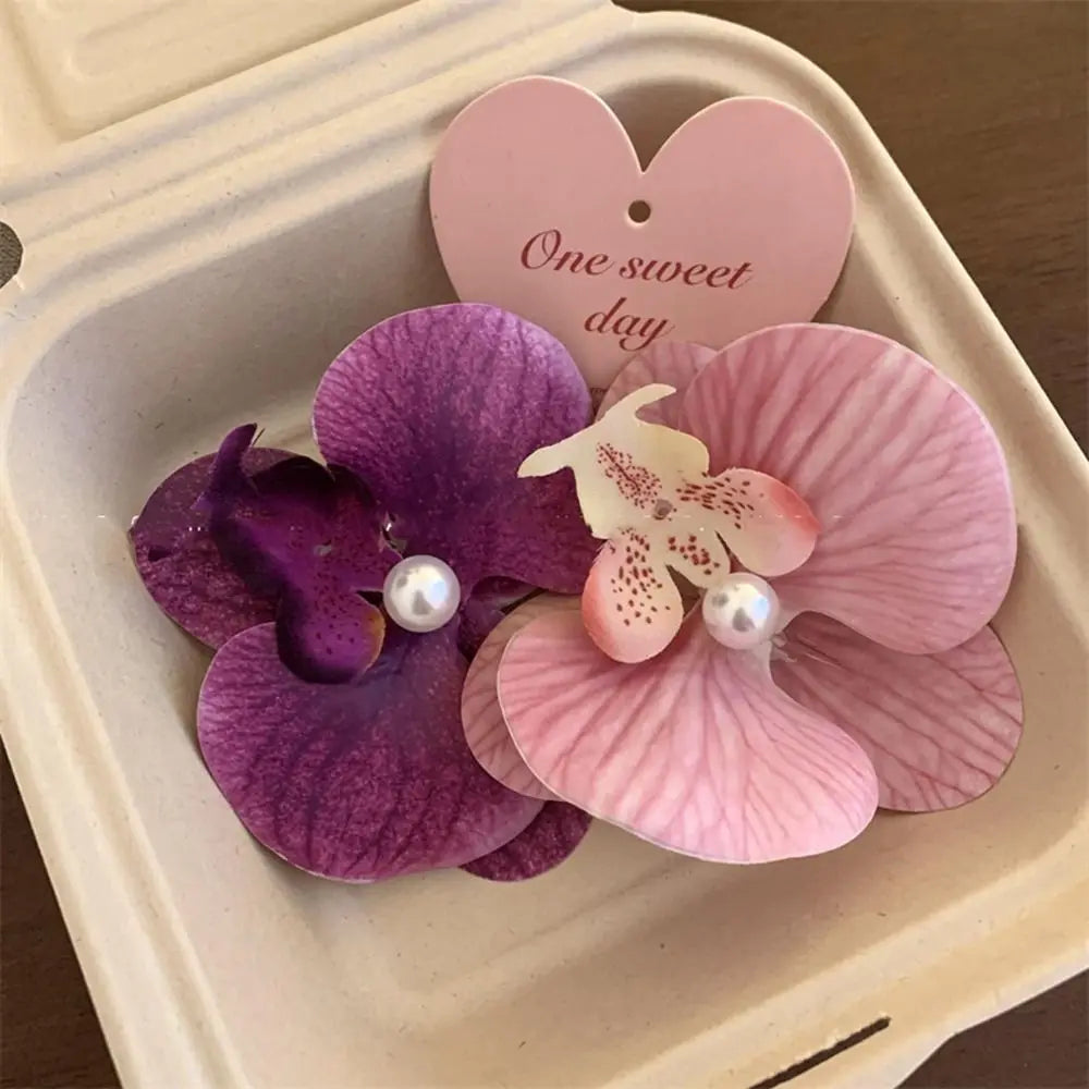 Pearl Flower Hair Clip