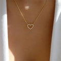 Crystal Love Pendant Necklace