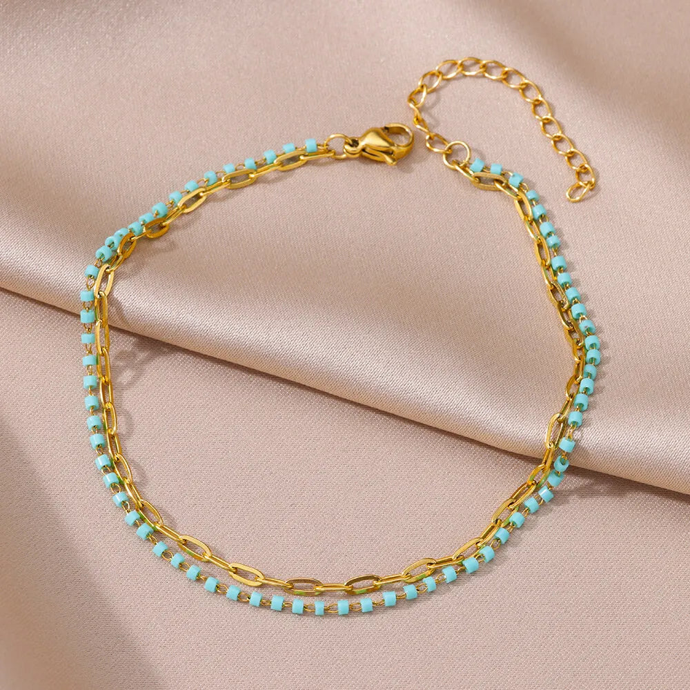 Pearl Chain Anklet