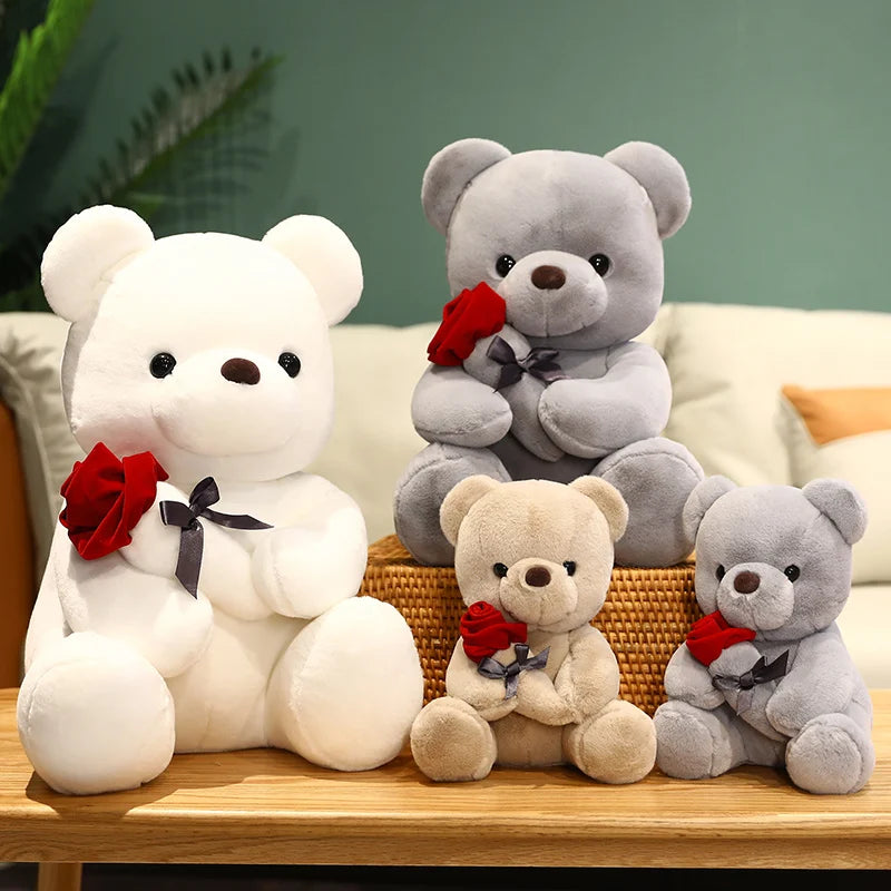 Teddy Bear with Roses