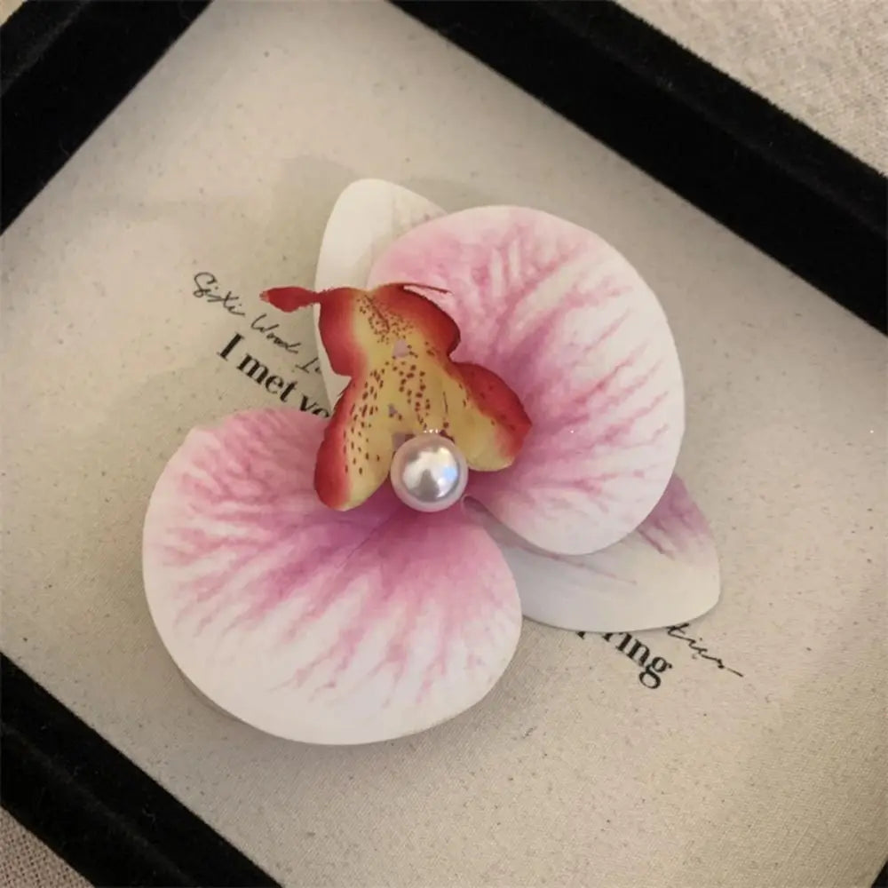 Pearl Flower Hair Clip