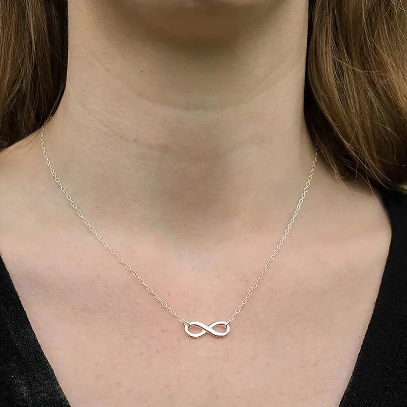 Infinity Pendant Choker